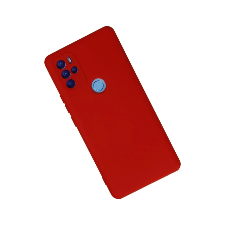 Mey İthalat®  General Mobile GM 21 Pro Kılıf Nano içi Kadife Silikon - Kırmızı