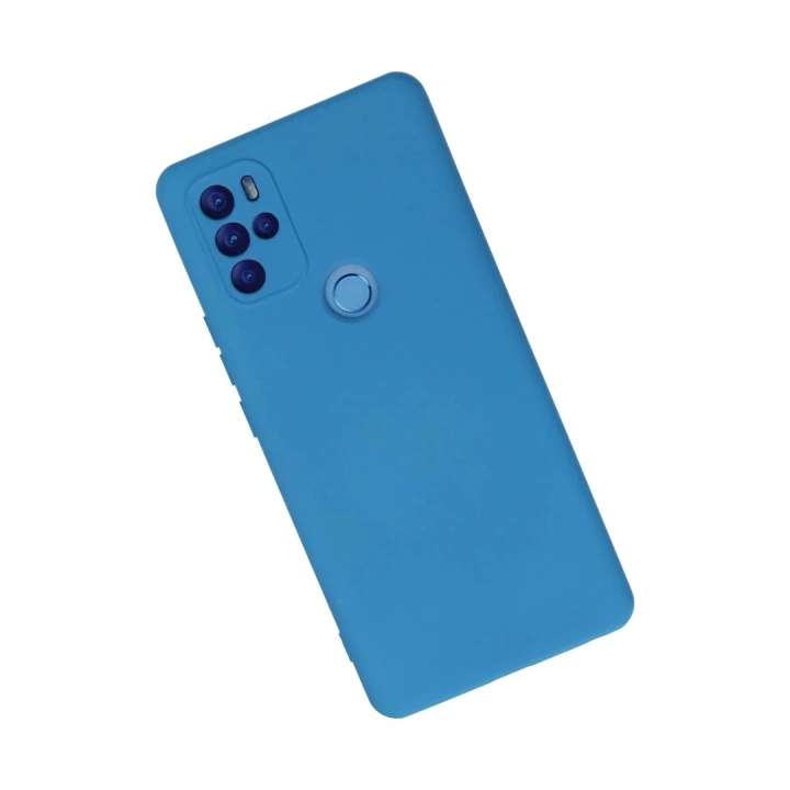 Mey İthalat®  General Mobile GM 21 Pro Kılıf Nano içi Kadife Silikon - Mavi