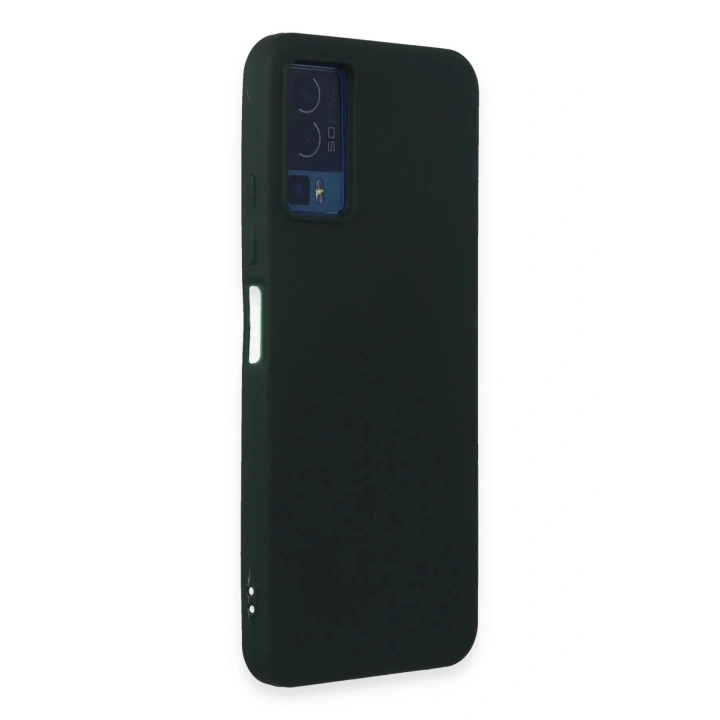 Mey İthalat®  General Mobile GM 23 Kılıf First Silikon - Koyu Yeşil