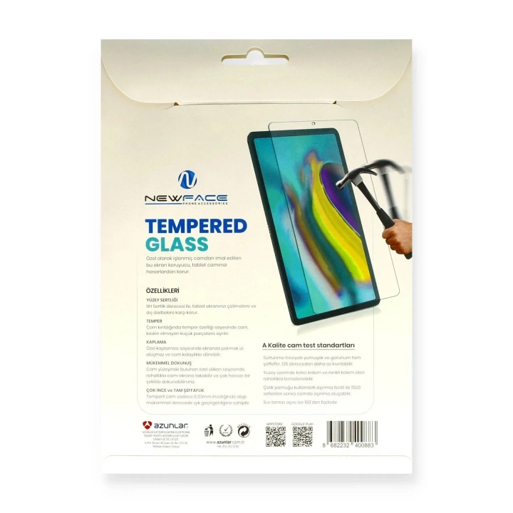 Mey İthalat®  General Mobile Meb E Tab Tablet Cam Ekran Koruyucu