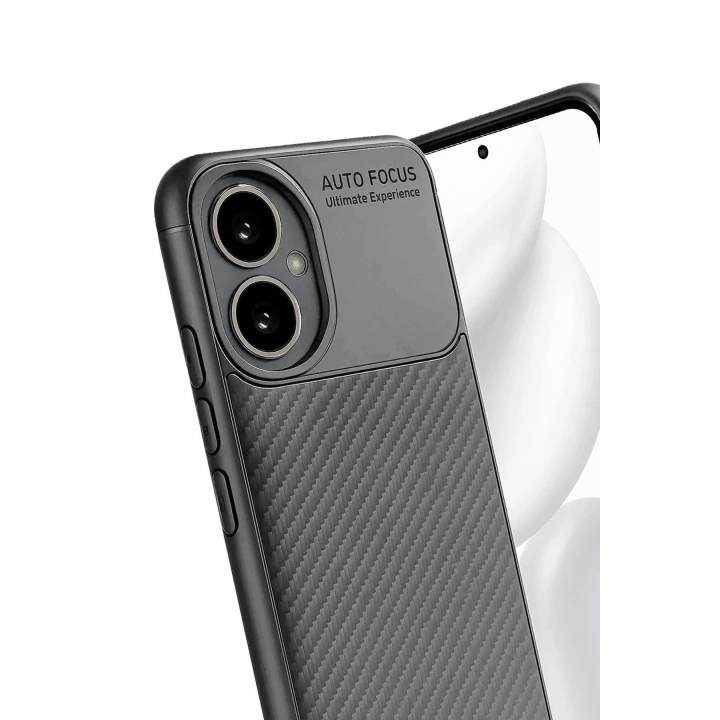 Mey İthalat®  Honor 400 Kılıf Auto Focus Karbon Kapak - Gri