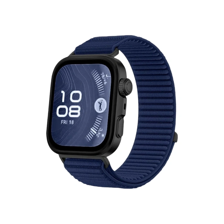 Mey İthalat®  Huawei Fit 4 Braid Kordon - Lacivert