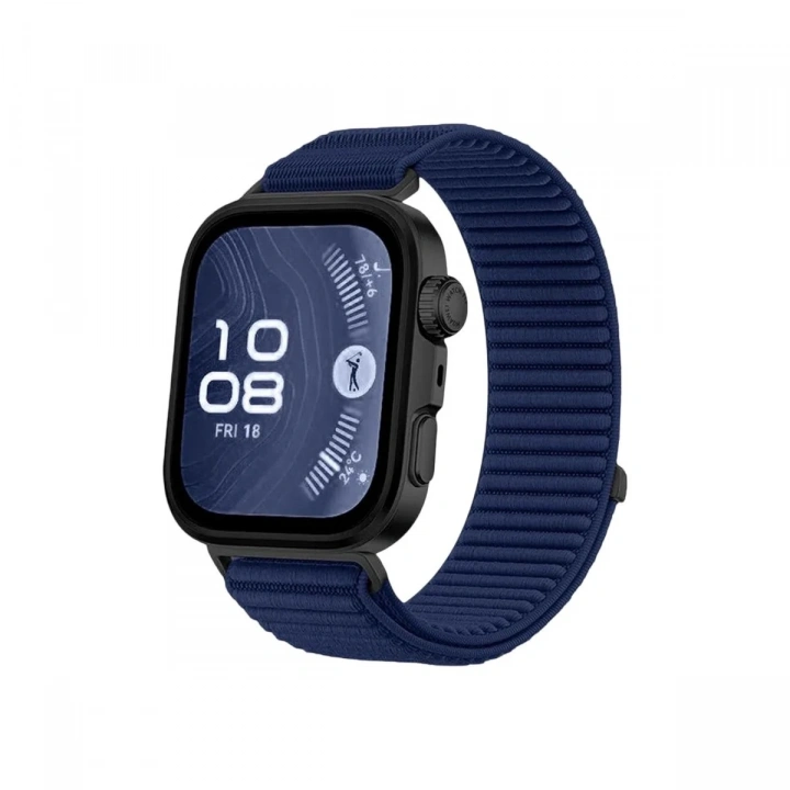 Mey İthalat®  Huawei Fit 4 Braid Kordon - Lacivert
