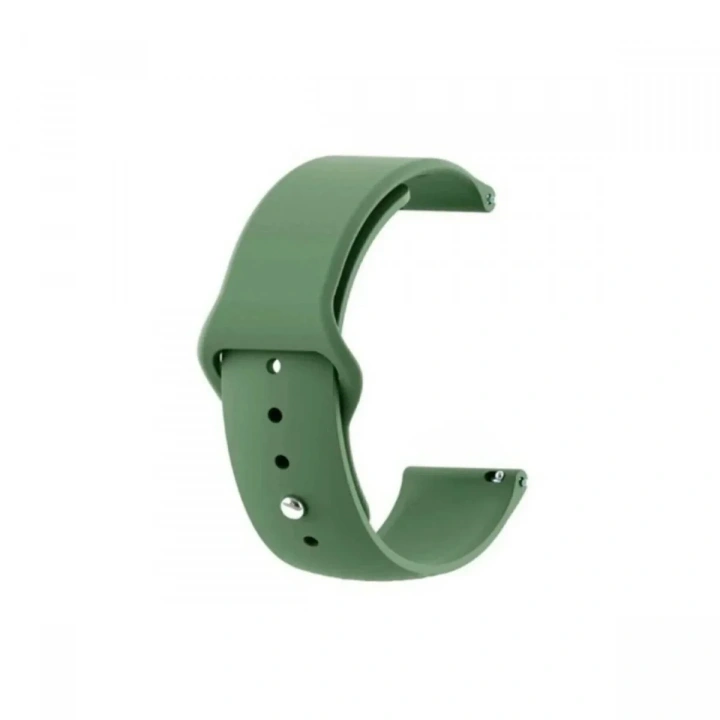 Mey İthalat®  Huawei GT4 41mm 18mm Klasik Kordon - Haki Yeşil