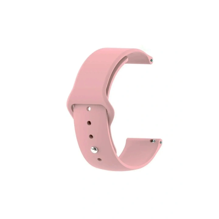 Mey İthalat®  Huawei GT4 41mm 18mm Klasik Kordon - Pembe