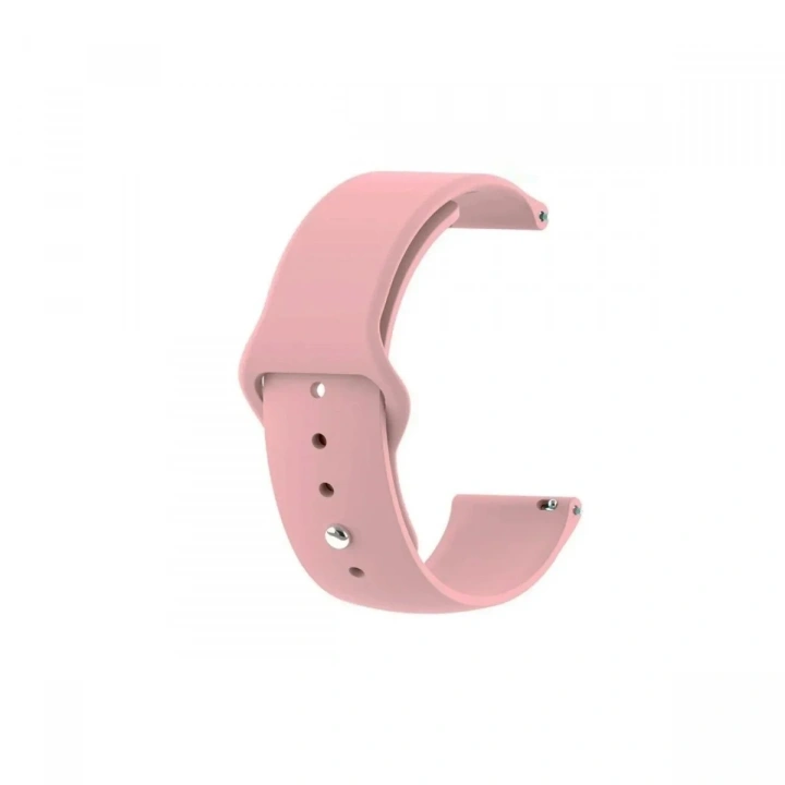 Mey İthalat®  Huawei GT4 41mm 18mm Klasik Kordon - Pembe