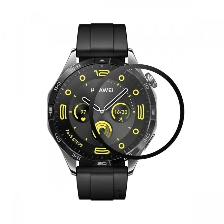 Mey İthalat®  Huawei GT4 41mm 18mm Polymer Nano Ekran Koruyucu - Şeffaf
