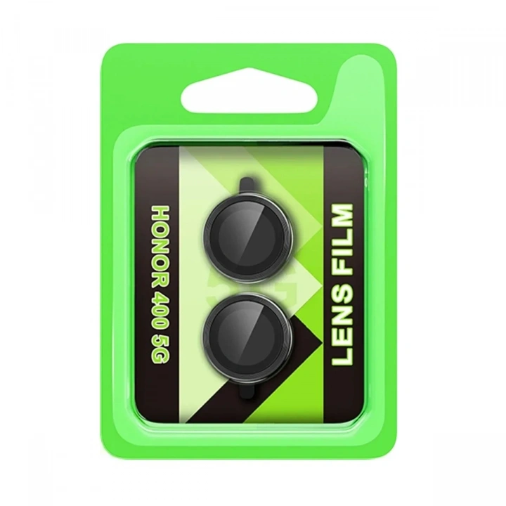 Mey İthalat®  Huawei Honor 400 Raze Metal Kamera Lens - Siyah