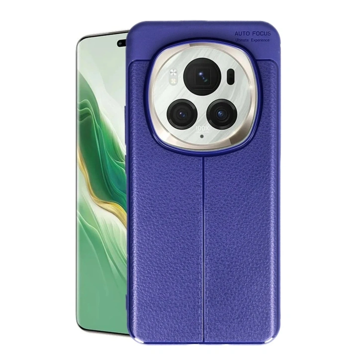 Mey İthalat®  Huawei Honor Magic 6 Pro Kılıf Auto Focus Kapak - Lacivert