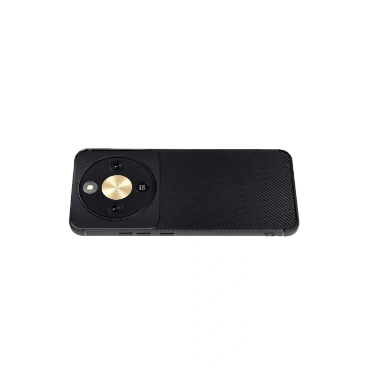 Mey İthalat®  Huawei Honor Magic 8 Lite Auto Focus Karbon Kapak - Siyah