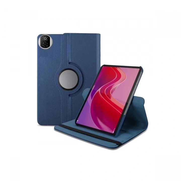 Mey İthalat®  Huawei Honor Pad X7 360 Tablet Deri Kılıf - Lacivert
