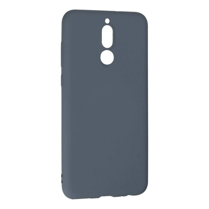 Mey İthalat®  Huawei Mate 10 Lite Kılıf Nano içi Kadife Silikon - Gri