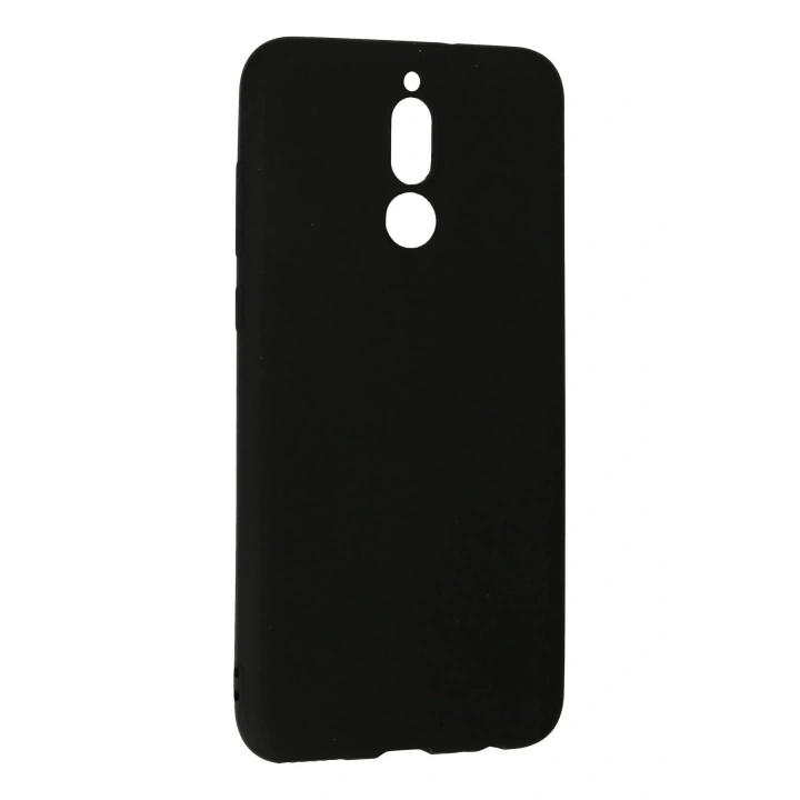 Mey İthalat®  Huawei Mate 10 Lite Kılıf Nano içi Kadife Silikon - Siyah