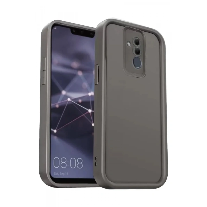 Mey İthalat®  Huawei Mate 20 Lite Kılıf Viera Silikon - Gri
