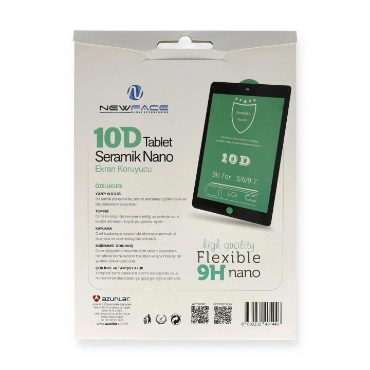 Mey İthalat®  Huawei MediaPad T3 10 / 9.6 Tablet 10D Seramik Nano
