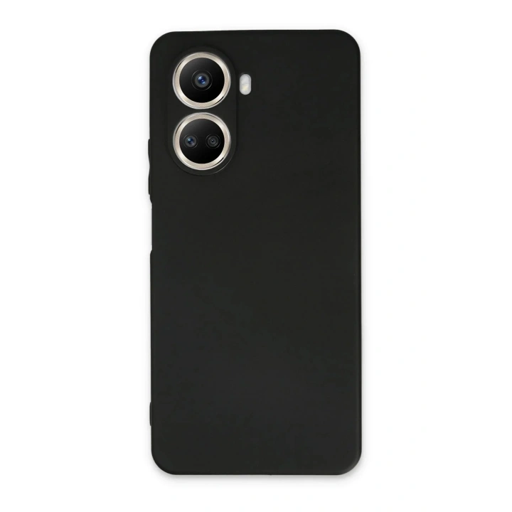 Mey İthalat®  Huawei Nova 10 SE Kılıf First Silikon - Siyah