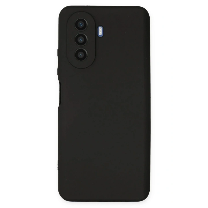 Mey İthalat®  Huawei Nova Y70 Kılıf First Silikon - Siyah