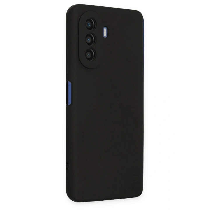 Mey İthalat®  Huawei Nova Y70 Kılıf First Silikon - Siyah
