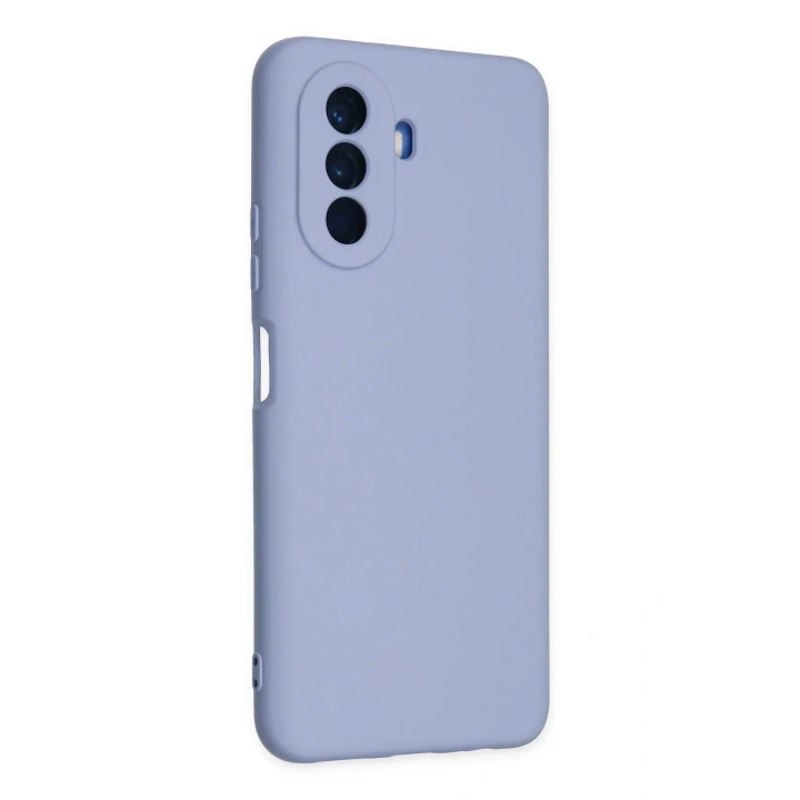 Mey İthalat®  Huawei Nova Y70 Kılıf Nano içi Kadife Silikon - Lila