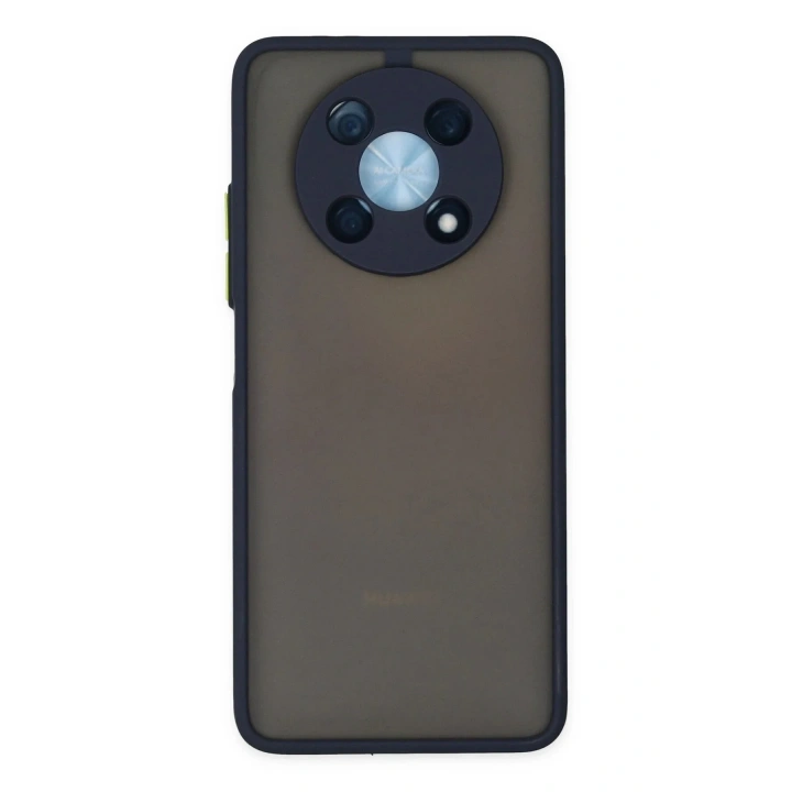 Mey İthalat®  Huawei Nova Y90 Kılıf Montreal Silikon Kapak - Lacivert