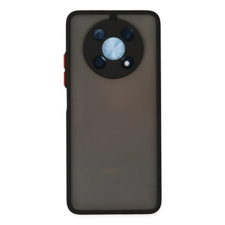 Mey İthalat®  Huawei Nova Y90 Kılıf Montreal Silikon Kapak - Siyah