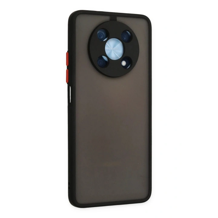 Mey İthalat®  Huawei Nova Y90 Kılıf Montreal Silikon Kapak - Siyah