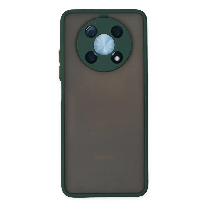 Mey İthalat®  Huawei Nova Y90 Kılıf Montreal Silikon Kapak - Yeşil
