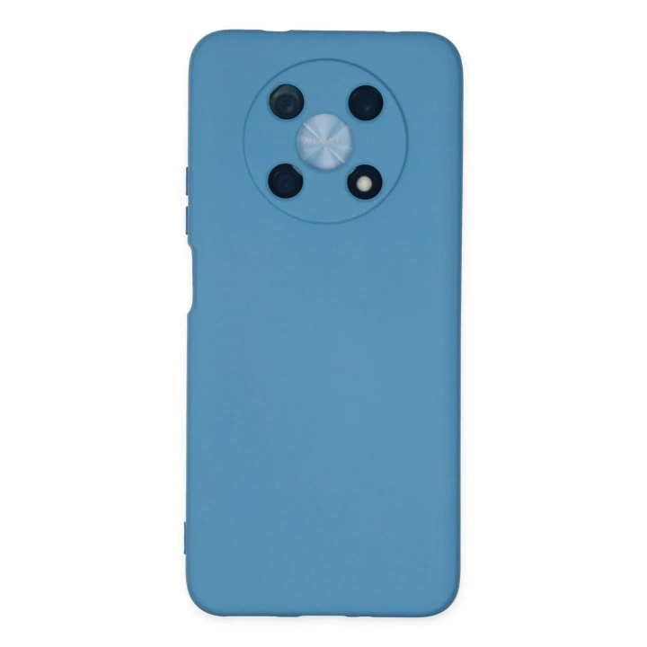 Mey İthalat®  Huawei Nova Y90 Kılıf Nano içi Kadife Silikon - Mavi