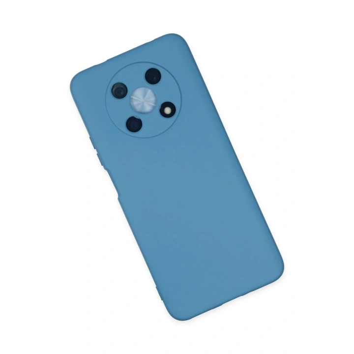 Mey İthalat®  Huawei Nova Y90 Kılıf Nano içi Kadife Silikon - Mavi