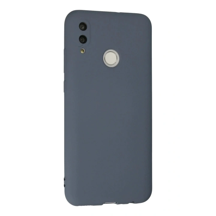 Mey İthalat®  Huawei P Smart 2019 Kılıf Nano içi Kadife Silikon - Gri