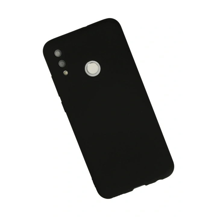 Mey İthalat®  Huawei P Smart 2019 Kılıf Nano içi Kadife Silikon - Siyah