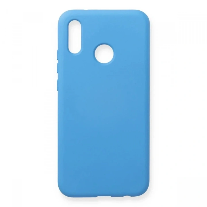 Mey İthalat®  Huawei P20 Lite Kılıf Nano içi Kadife Silikon - Mavi