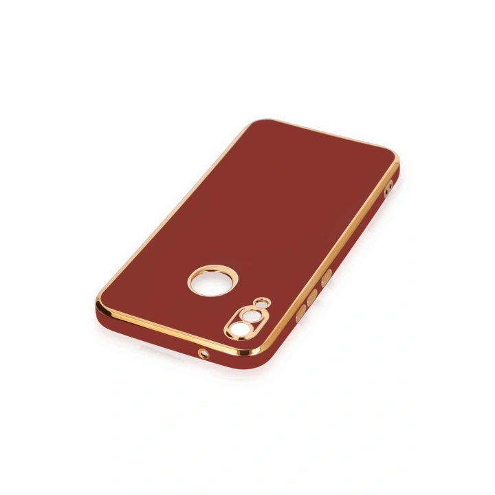 Mey İthalat®  Huawei P20 Lite Kılıf Volet Silikon - Kırmızı
