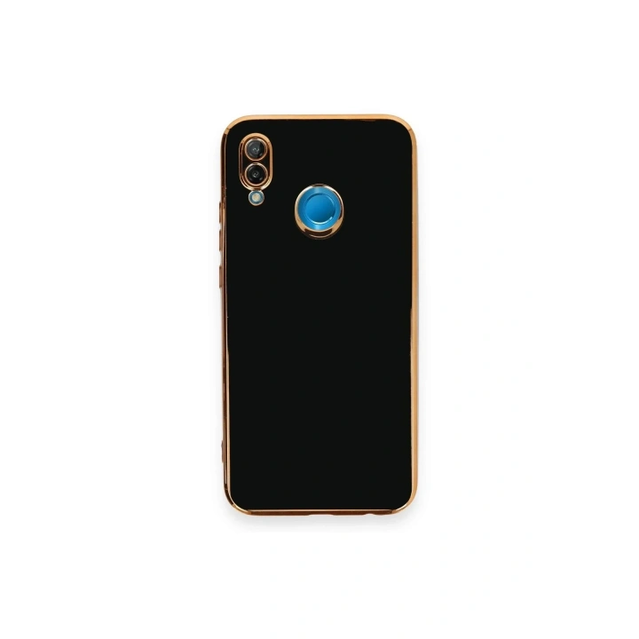 Mey İthalat®  Huawei P20 Lite Kılıf Volet Silikon - Siyah