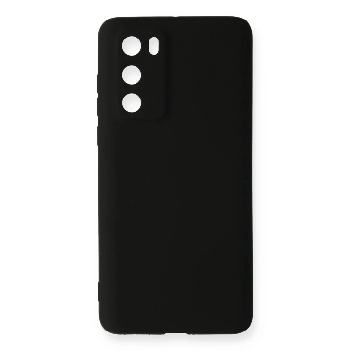Mey İthalat®  Huawei P40 Kılıf First Silikon - Siyah