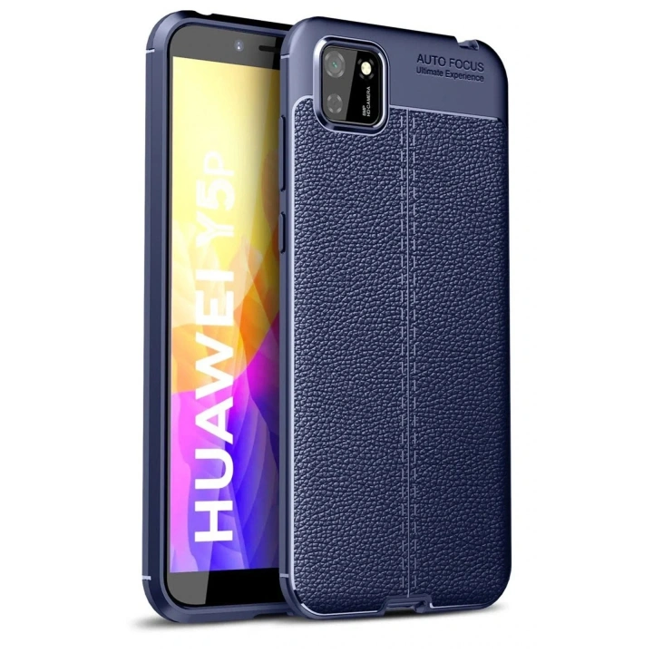 Mey İthalat®  Huawei Y5P Kılıf Auto Focus Kapak - Lacivert