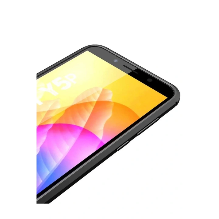 Mey İthalat®  Huawei Y5P Kılıf Auto Focus Kapak - Siyah