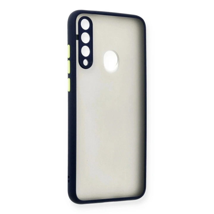 Mey İthalat®  Huawei Y6P Kılıf Montreal Silikon Kapak - Lacivert