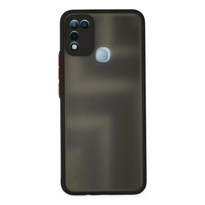 Mey İthalat®  İnfinix Hot 10 Play Kılıf Montreal Silikon Kapak - Siyah