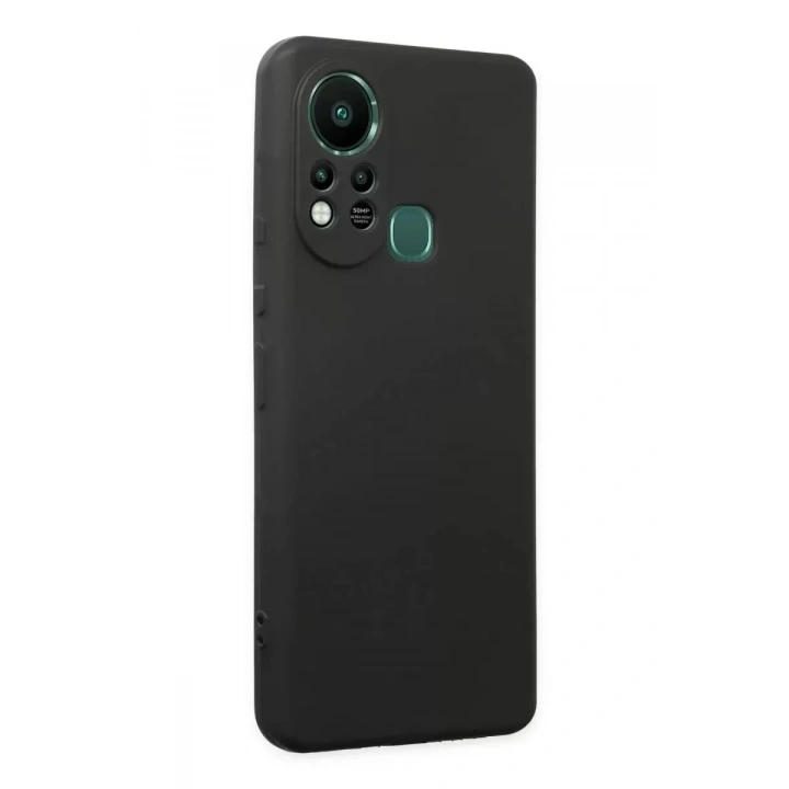 Mey İthalat®  İnfinix Hot 11s Kılıf First Silikon - Siyah
