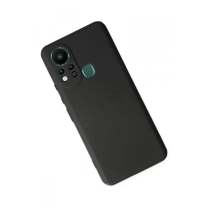 Mey İthalat®  İnfinix Hot 11s Kılıf First Silikon - Siyah