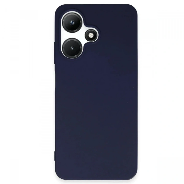 Mey İthalat®  İnfinix Hot 30i Kılıf First Silikon - Lacivert