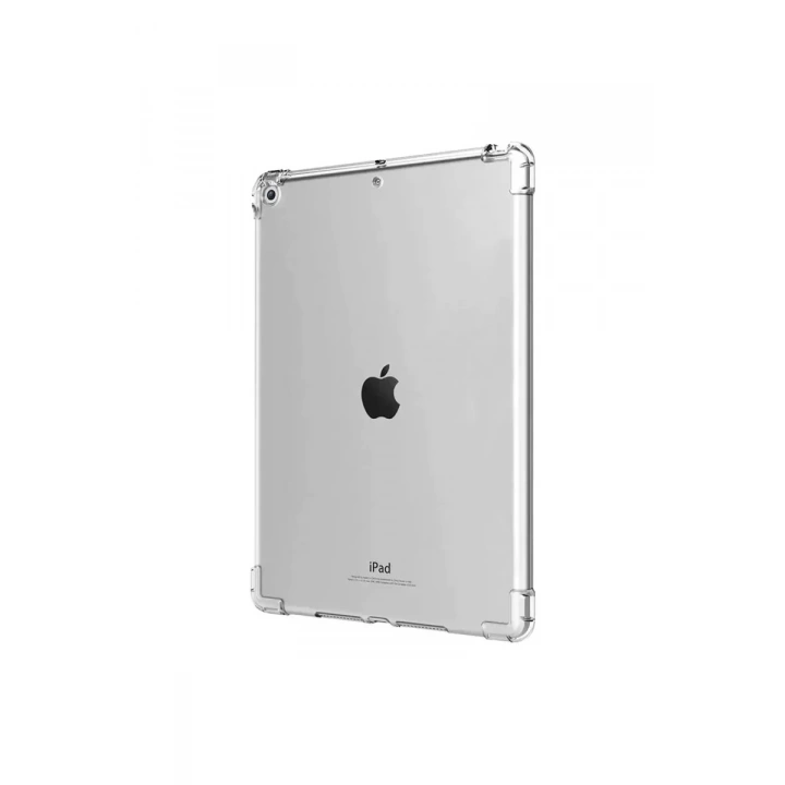 Mey İthalat®  iPad 10.2 (7.nesil) Kılıf Anti Shock Tablet Silikon - Şeffaf