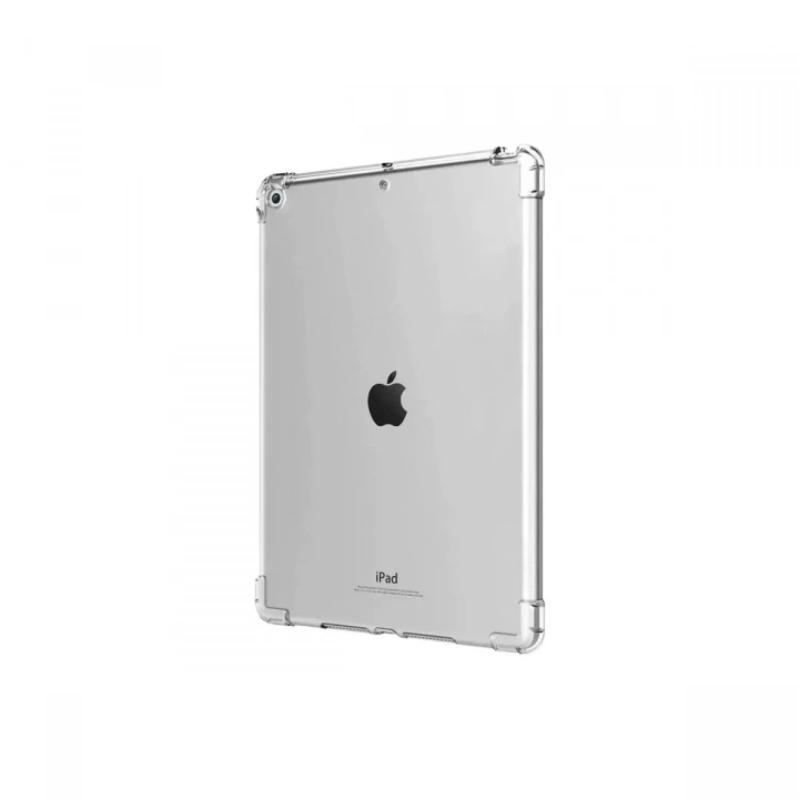 Mey İthalat®  iPad 10.2 (7.nesil) Kılıf Anti Shock Tablet Silikon - Şeffaf