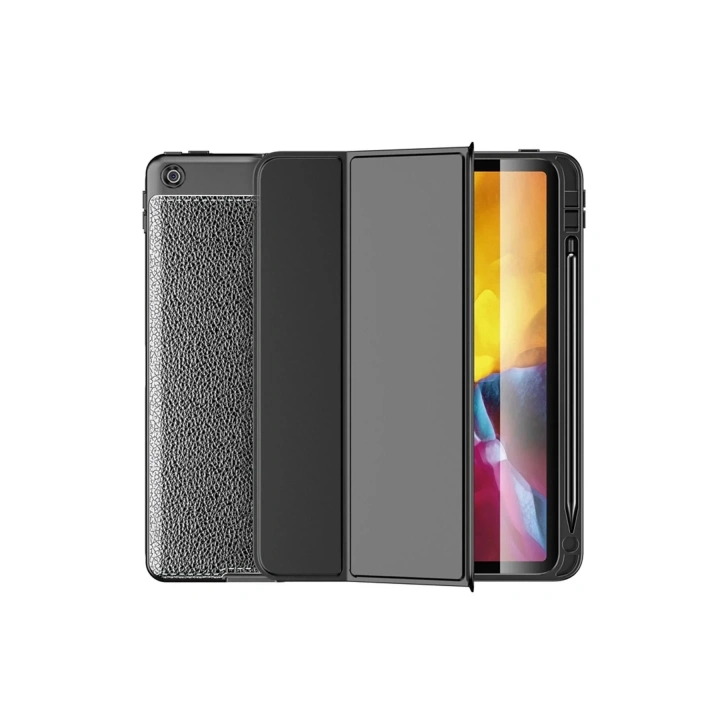 Mey İthalat®  iPad 10.2 (7.nesil) Kılıf Tablet Focus Silikon - Siyah