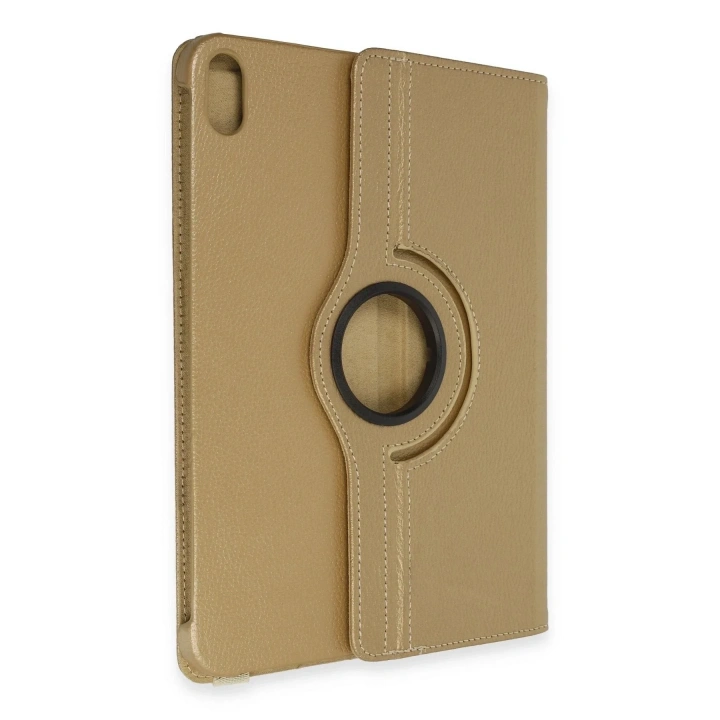 Mey İthalat®  iPad 2022 10.9 (10.nesil) Kılıf 360 Tablet Deri Kılıf - Gold