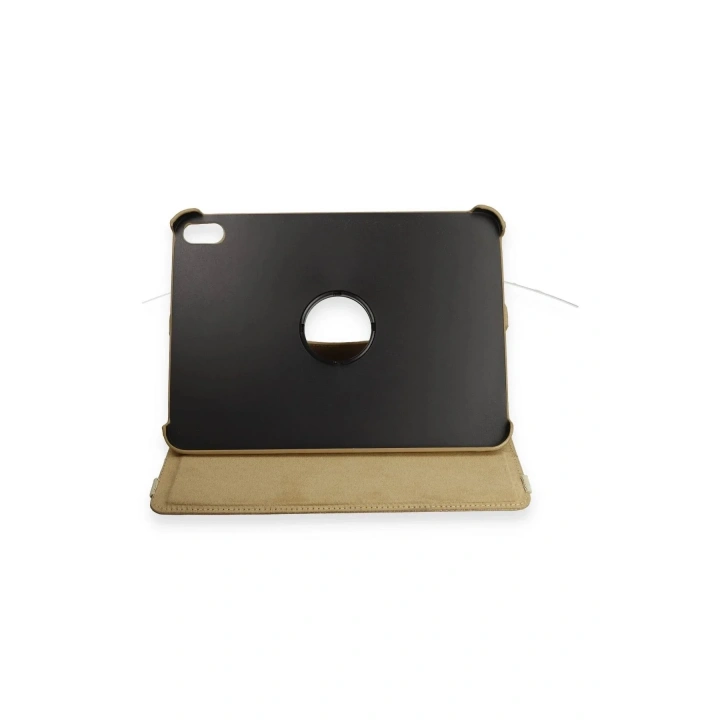 Mey İthalat®  iPad 2022 10.9 (10.nesil) Kılıf 360 Tablet Deri Kılıf - Gold