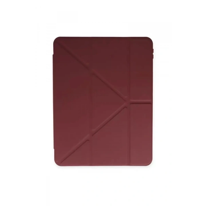 Mey İthalat®   iPad 2022 10.9 (10.nesil) Kılıf Kalemlikli Mars Tablet Kılıfı - Mürdüm