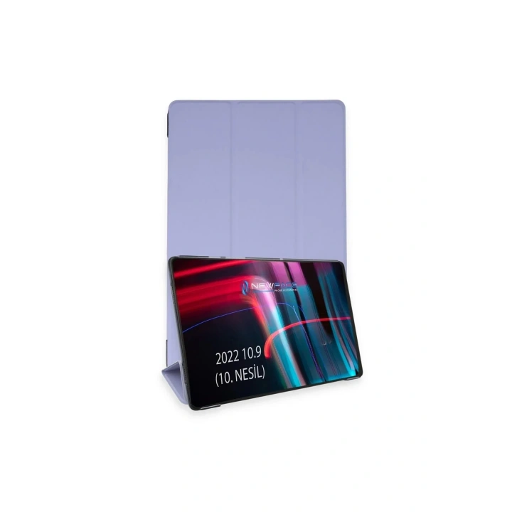 Mey İthalat®  iPad 2022 10.9 (10.nesil) Kılıf Tablet Smart Kılıf - Lila
