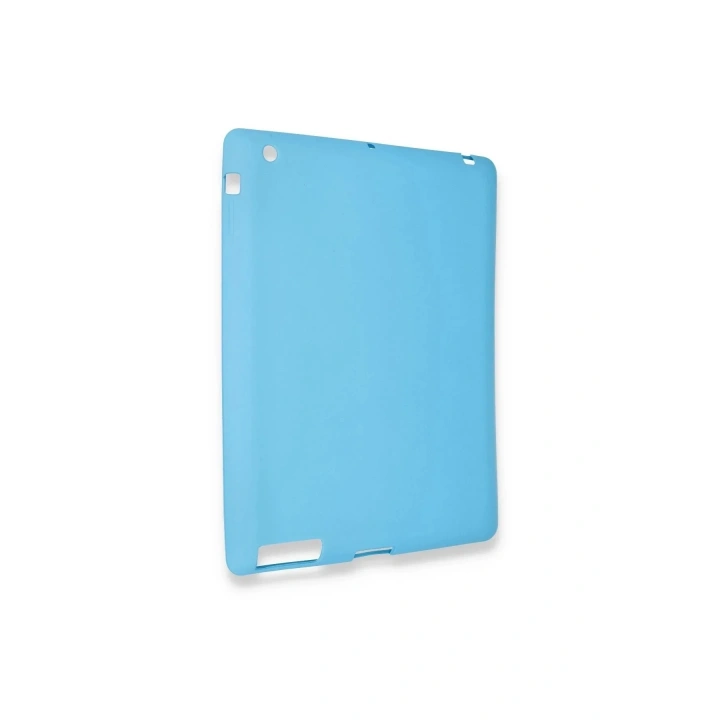 Mey İthalat®  iPad 4 9.7 Kılıf Evo Tablet Silikon - Mavi